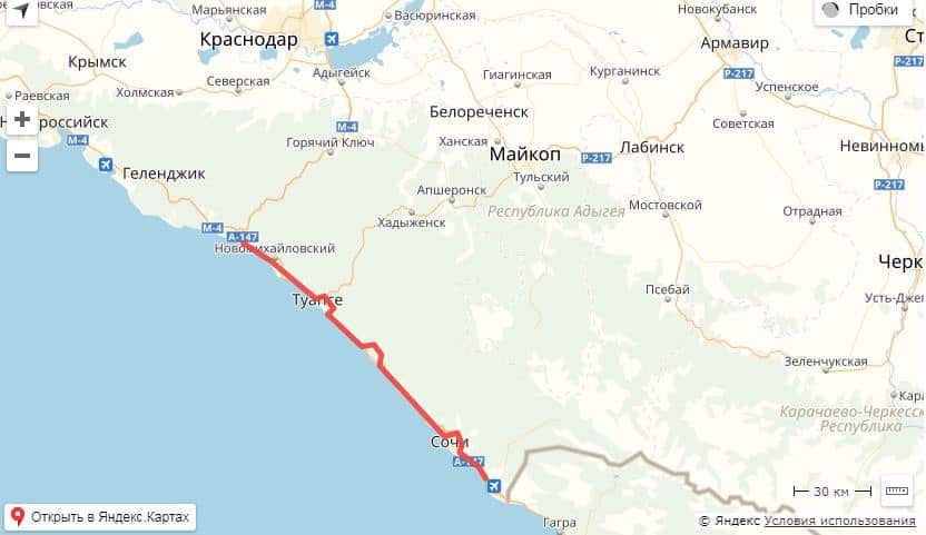 Владимир Путин поручил определить источник финансирования автодороги Джубга — Сочи